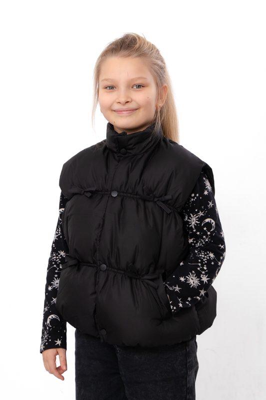 Жилетка для дівчинки